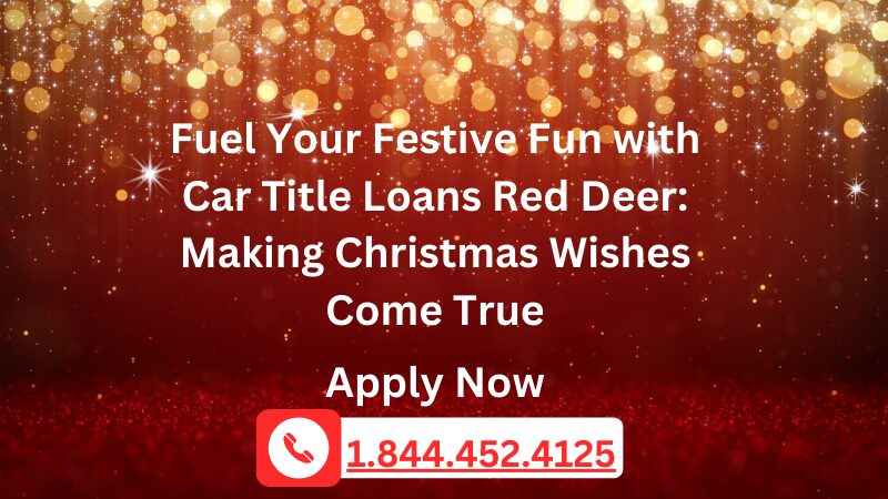 Car Title Loans Red Deer